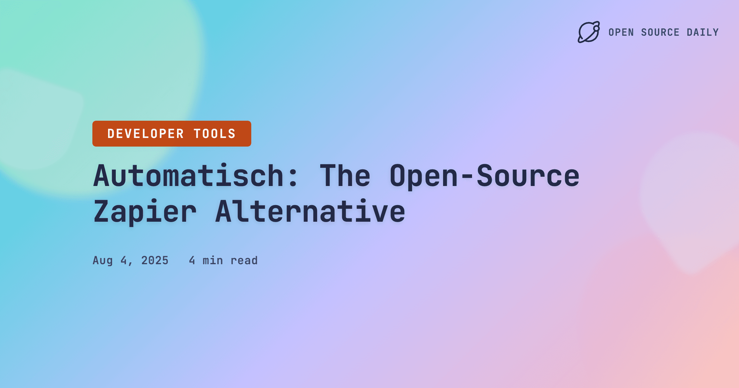 Automatisch: The Open-Source Zapier Alternative