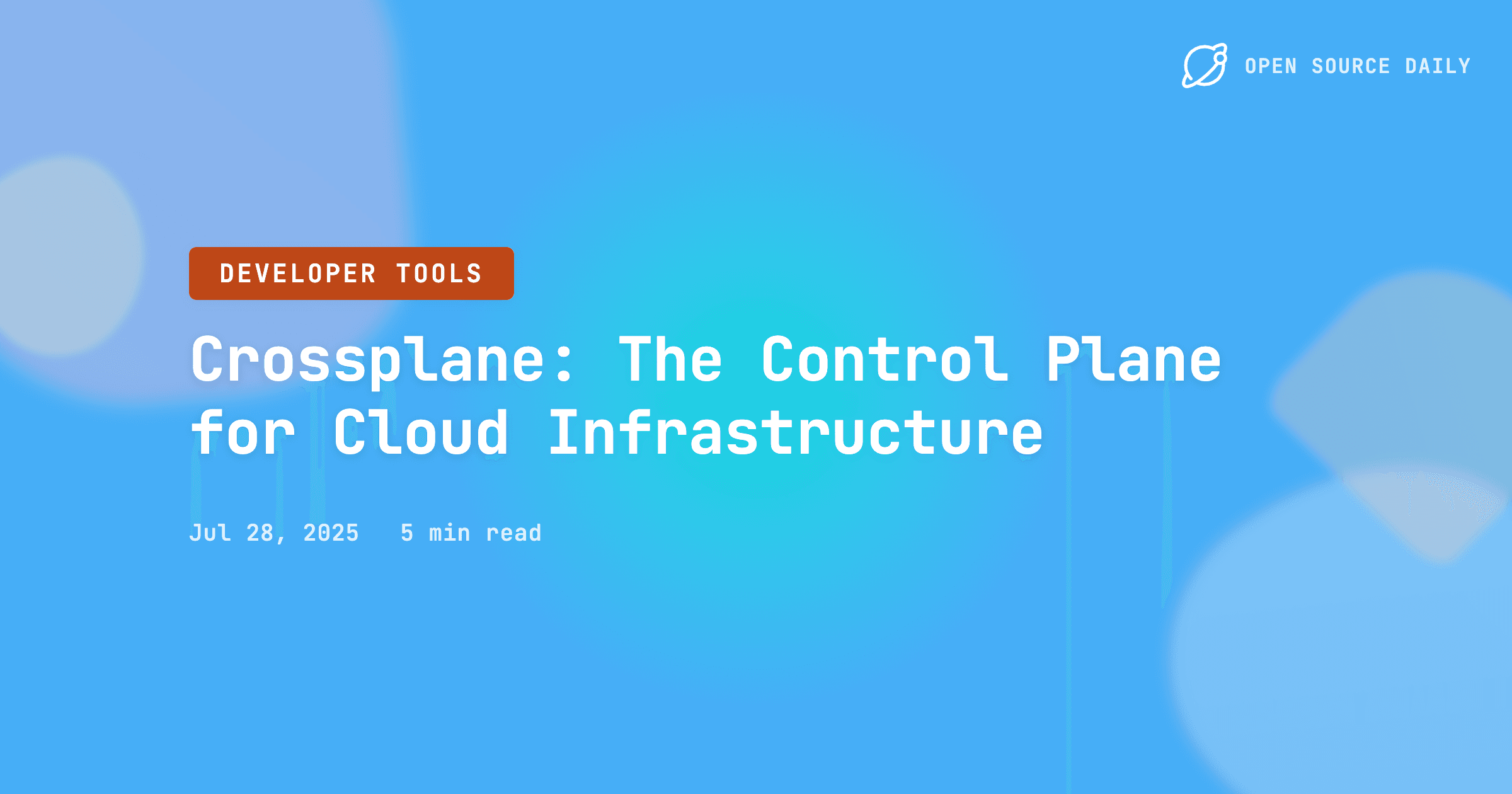 Crossplane: The Control Plane for Cloud Infrastructure