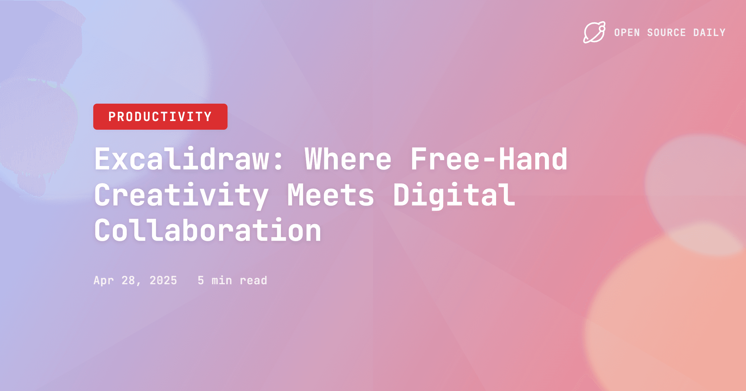 Excalidraw: Where Free-Hand Creativity Meets Digital Collaboration