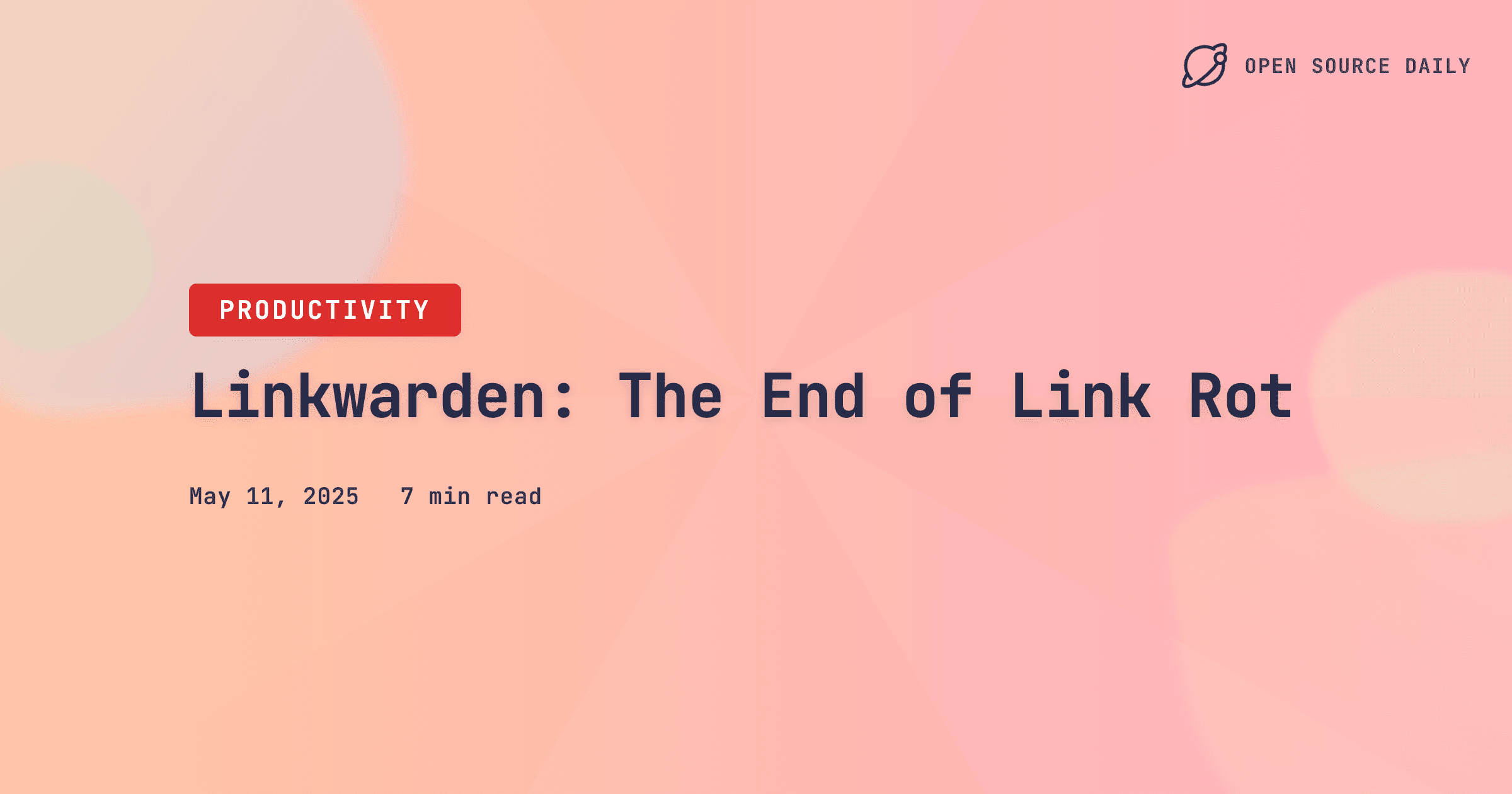 Linkwarden: The End of Link Rot