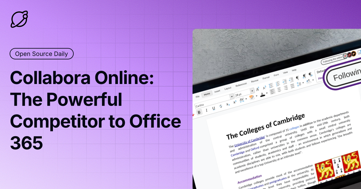 Collabora Online: The Powerful Competitor to Office 365