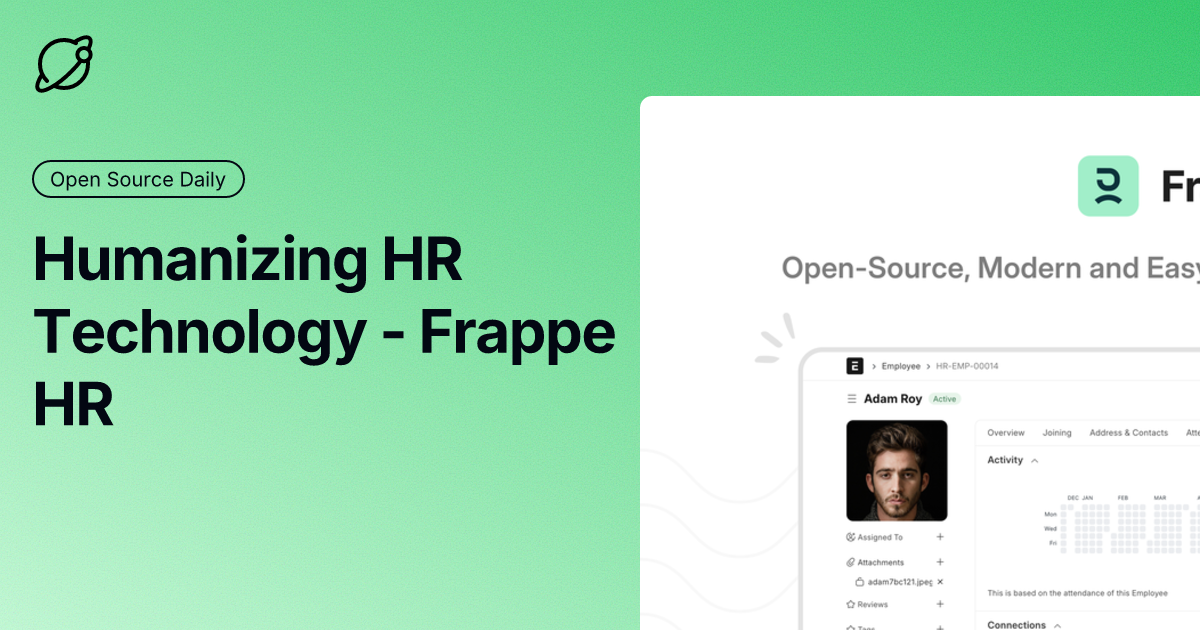 Humanizing HR Technology - Frappe HR