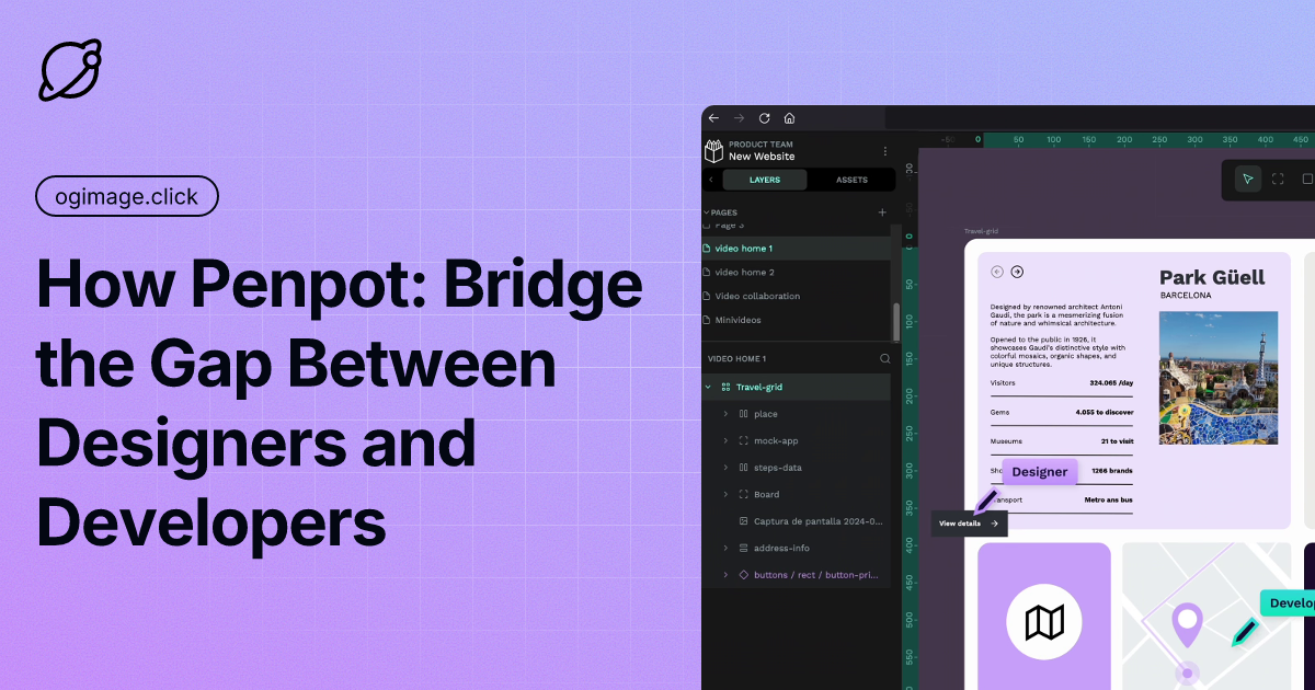 How Penpot: Bridge the Gap Between Designers and Developers