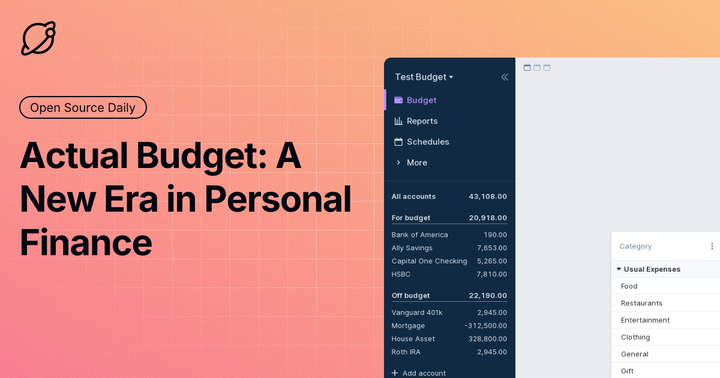 Actual Budget: A New Era in Personal Finance