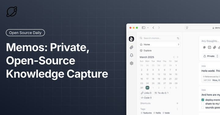 Memos: Private, Open-Source Knowledge Capture
