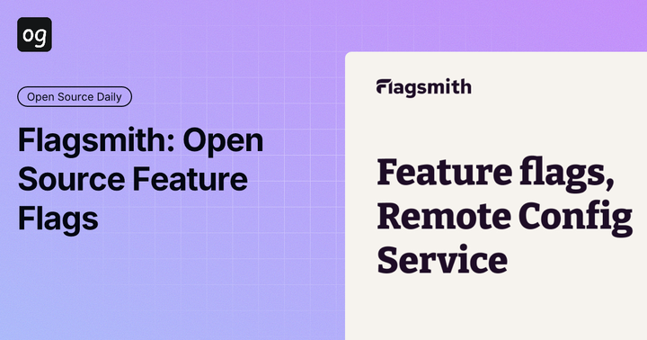 Flagsmith: Open Source Feature Flags