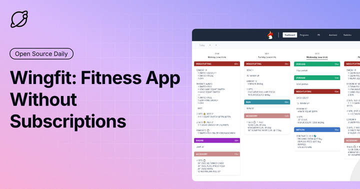 Wingfit: Fitness App Without Subscriptions