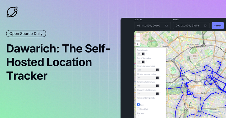 Dawarich: The Self-Hosted Location Tracker